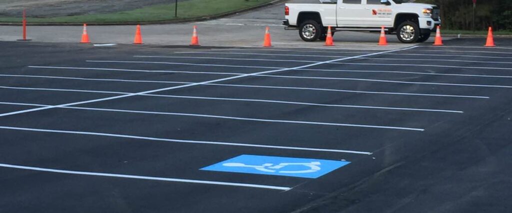 pks parking lot striping