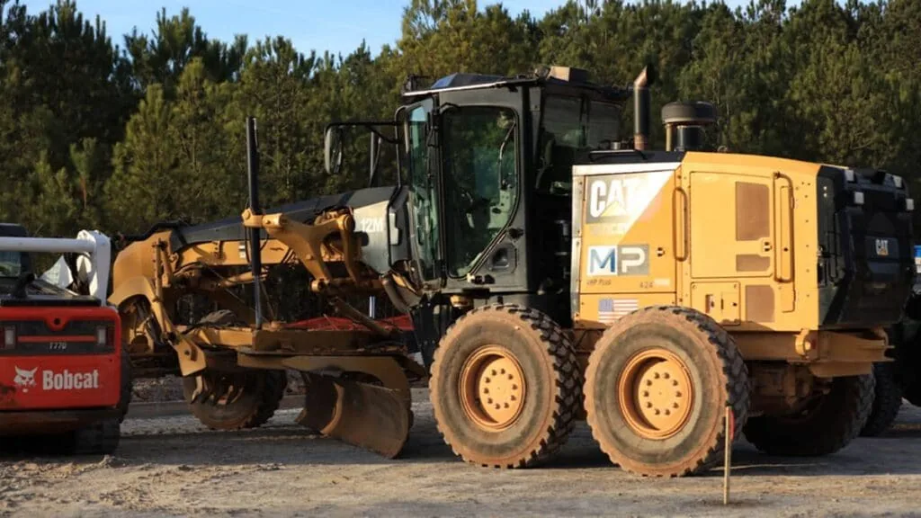 magnum paving motor grader