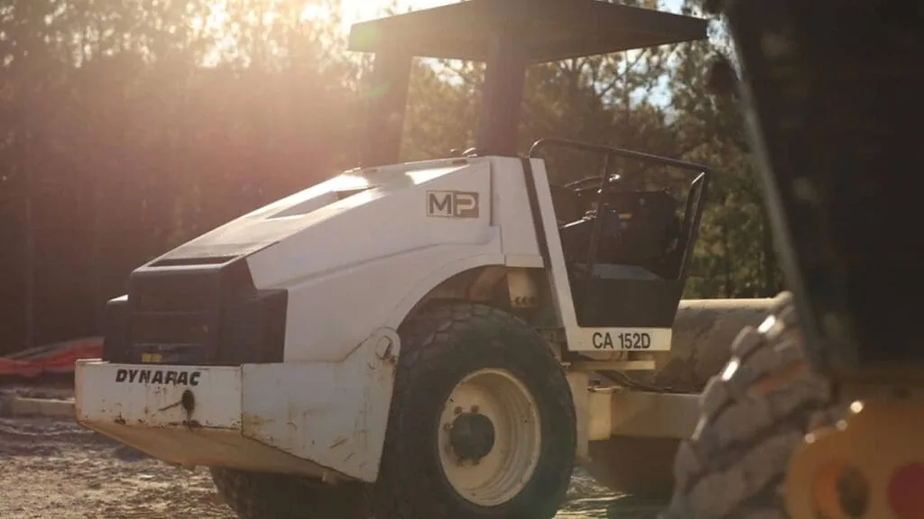 magnum paving motor grader